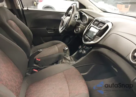 2017 Chevrolet Sonic Lt Manual from USA, damaged, VIN 1G1JC6SG4H4148433